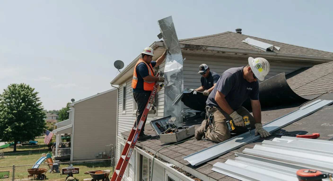 Metal Roofing Installation in Iowa near me